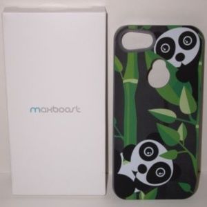 MAXBOOST FUSION PANDA BEARS 5/5S SNAP ON CASE NEW